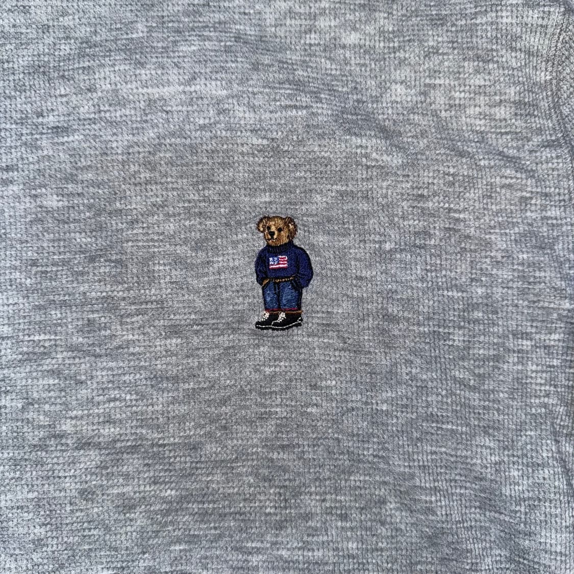 폴로 베어 와플 롱슬리브 상품이미지3