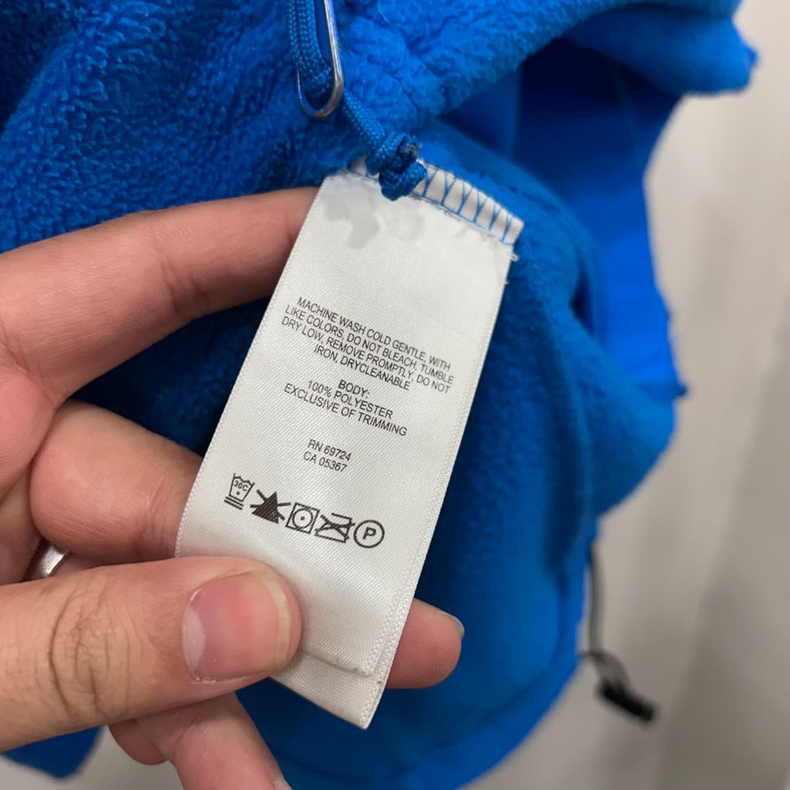 컬럼비아 스몰로고 배색 투톤 플리스 상품이미지4