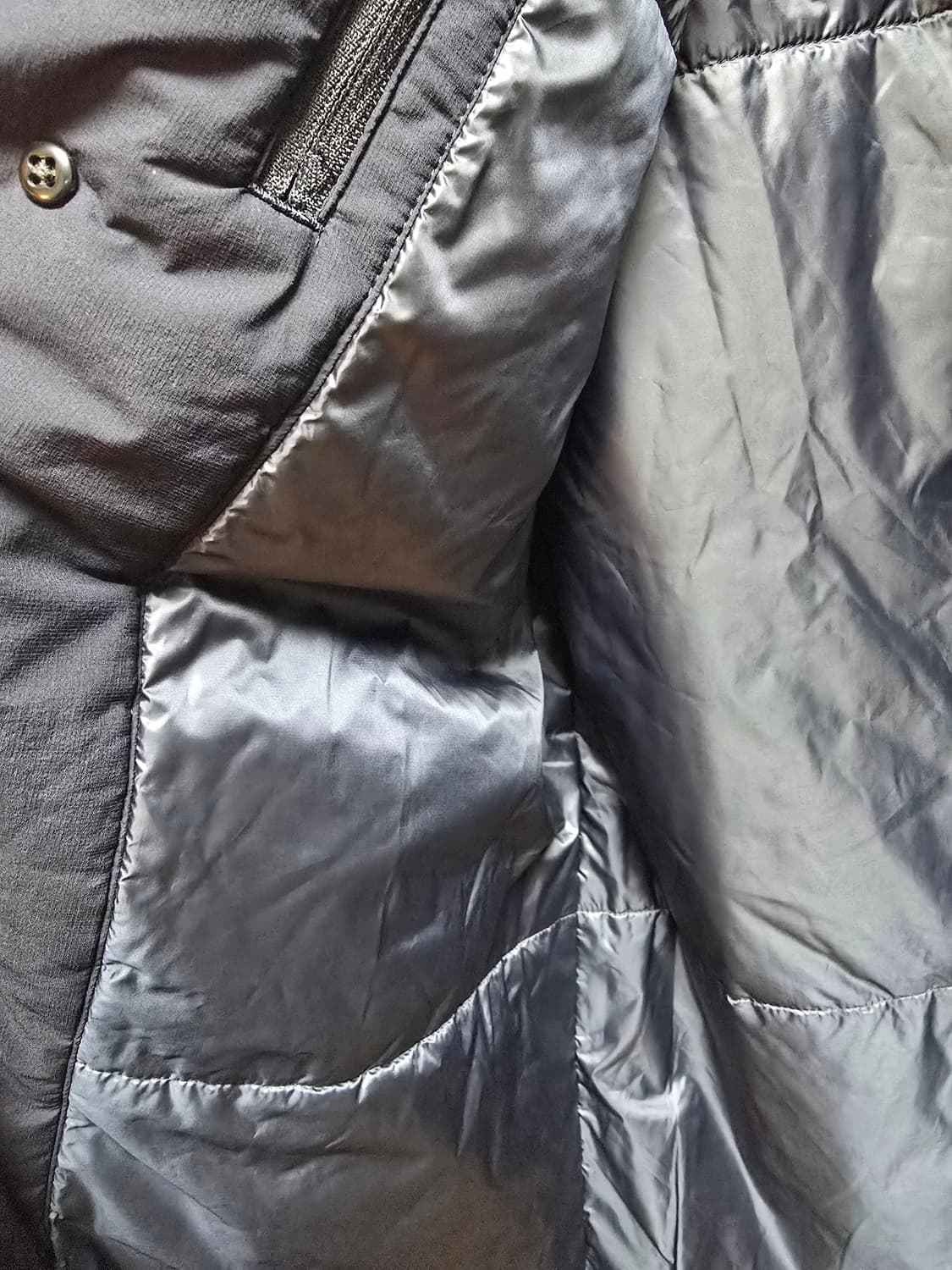 유나이티드 애로우즈 다크네이비 롱패딩자켓L사이즈입니다. 상품이미지4