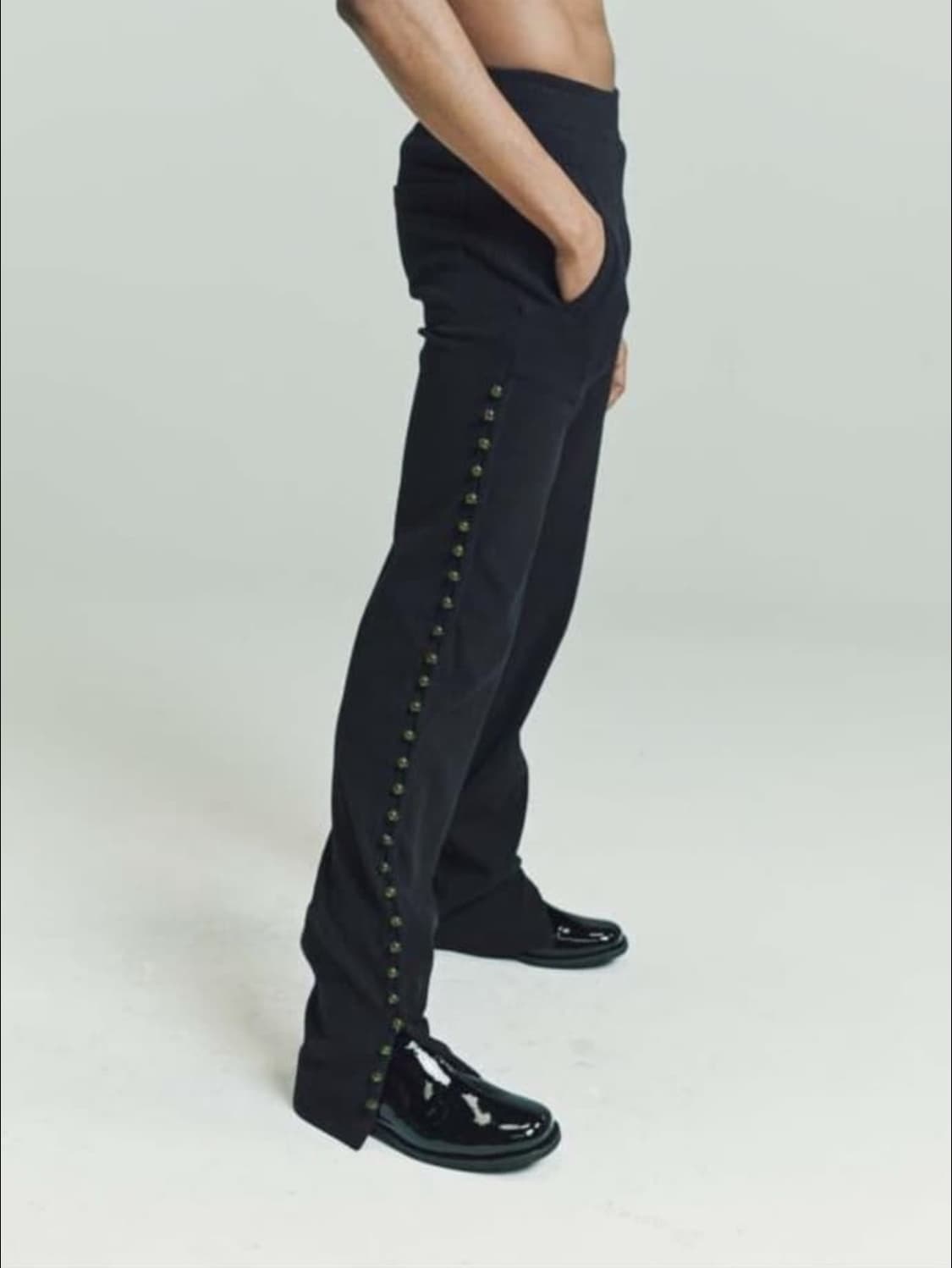 나마체코 부츠컷 트라우저 상품이미지1