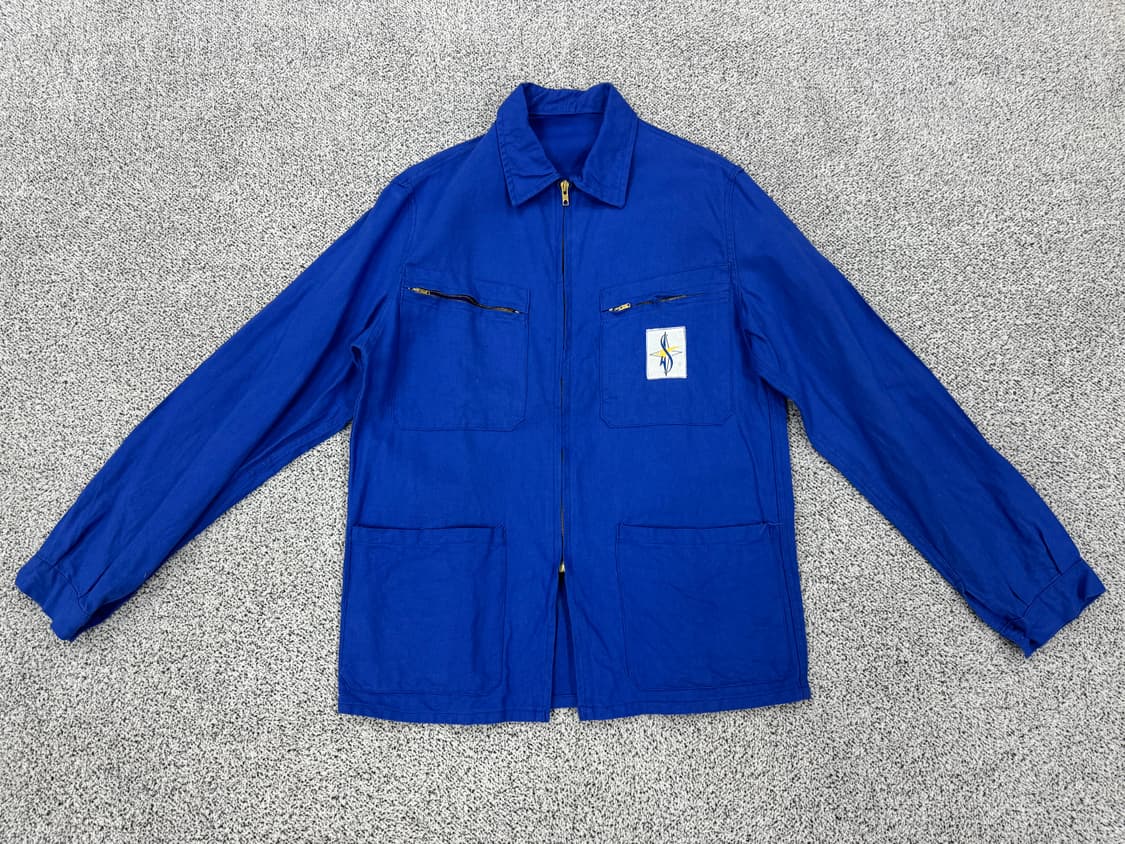 [M] 빈티지 프렌치워크자켓 지퍼 상품이미지1