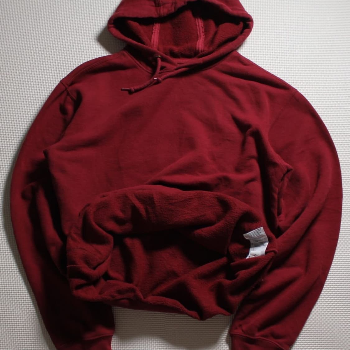 Carhartt 칼하트 버건디 기모 후드티 상품이미지2