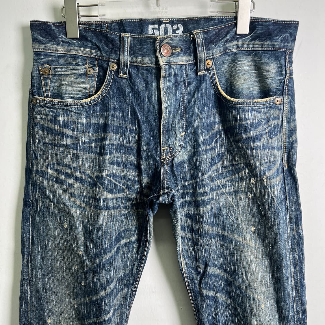 Edwin 에드윈 503 블루트립 부츠컷 데님 팬츠 32 상품이미지3