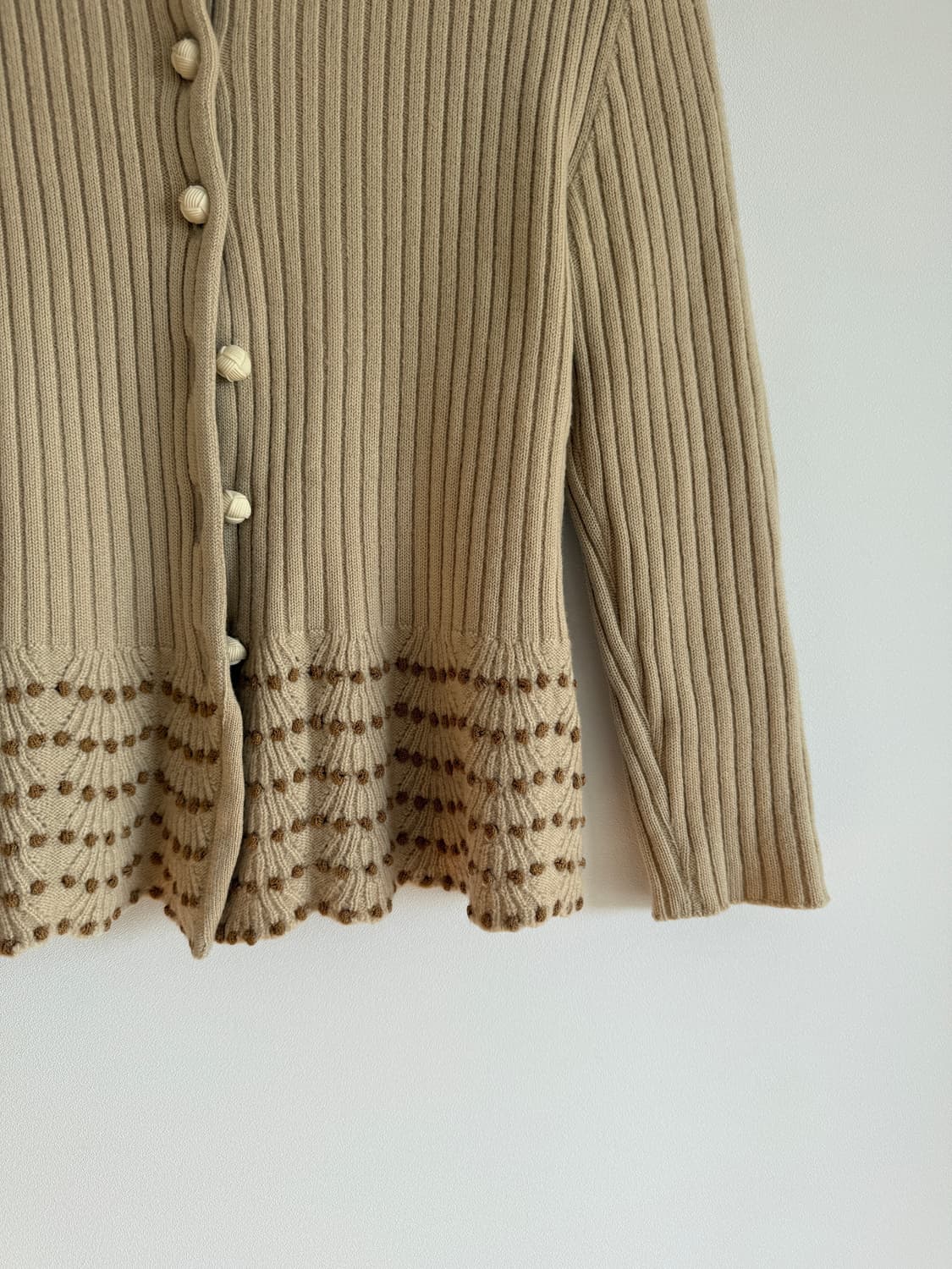 MADE IN JAPAN 울 가디건 상품이미지3