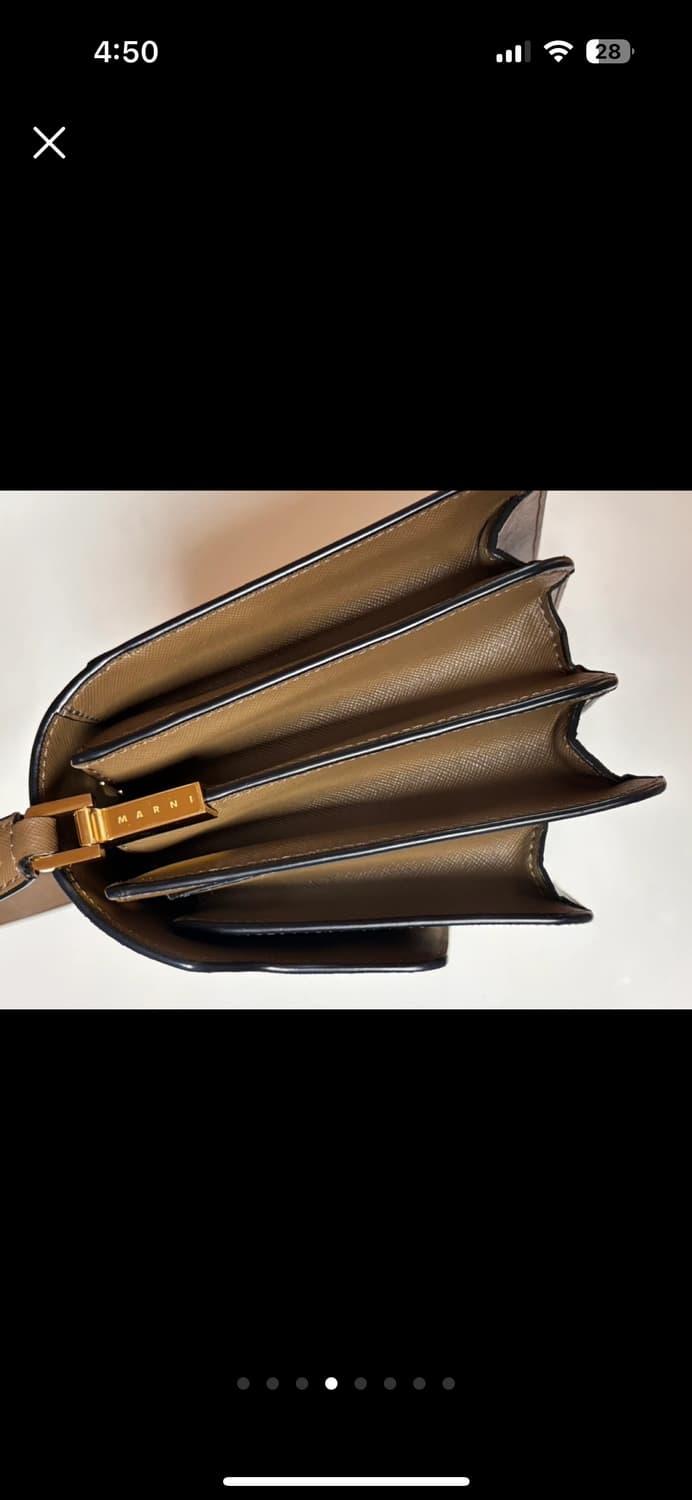 마르니 트렁크백 시가브라우 상품이미지4