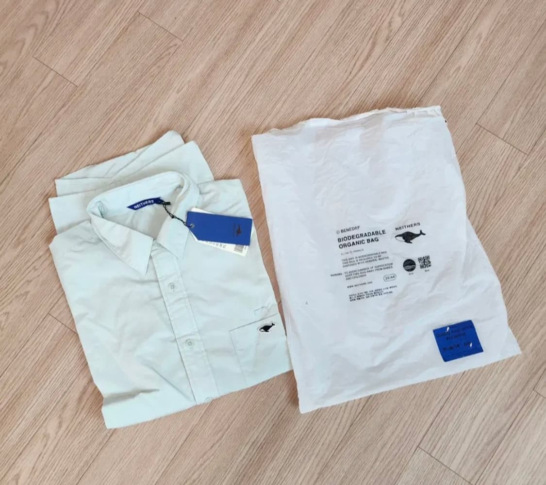 (새상품) 네이더스 컴포트셔츠 민트 상품이미지1