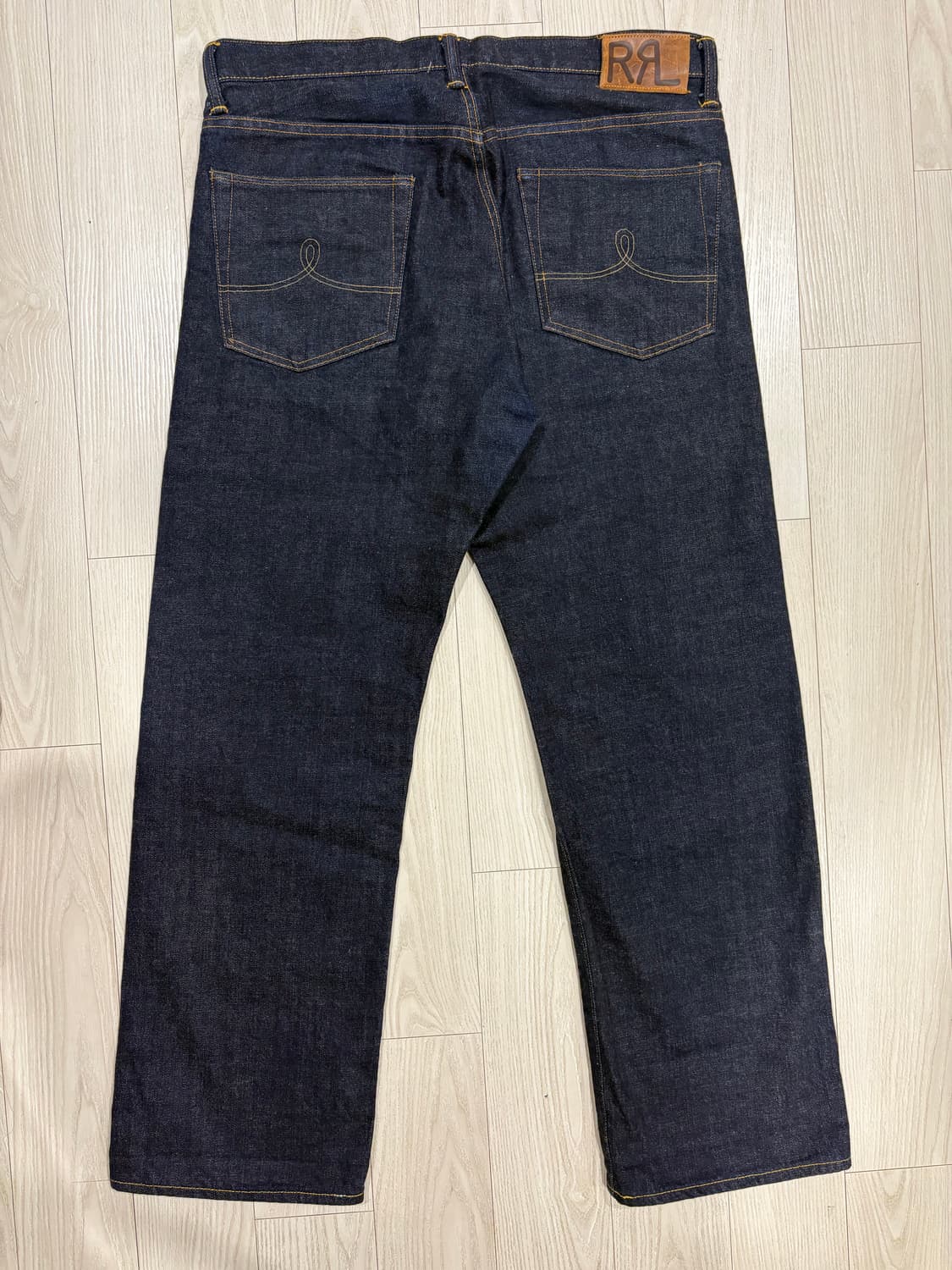 [34/32] RRL 빈티지 파이브포켓 이스트 웨스트 셀비지 진 상품이미지2