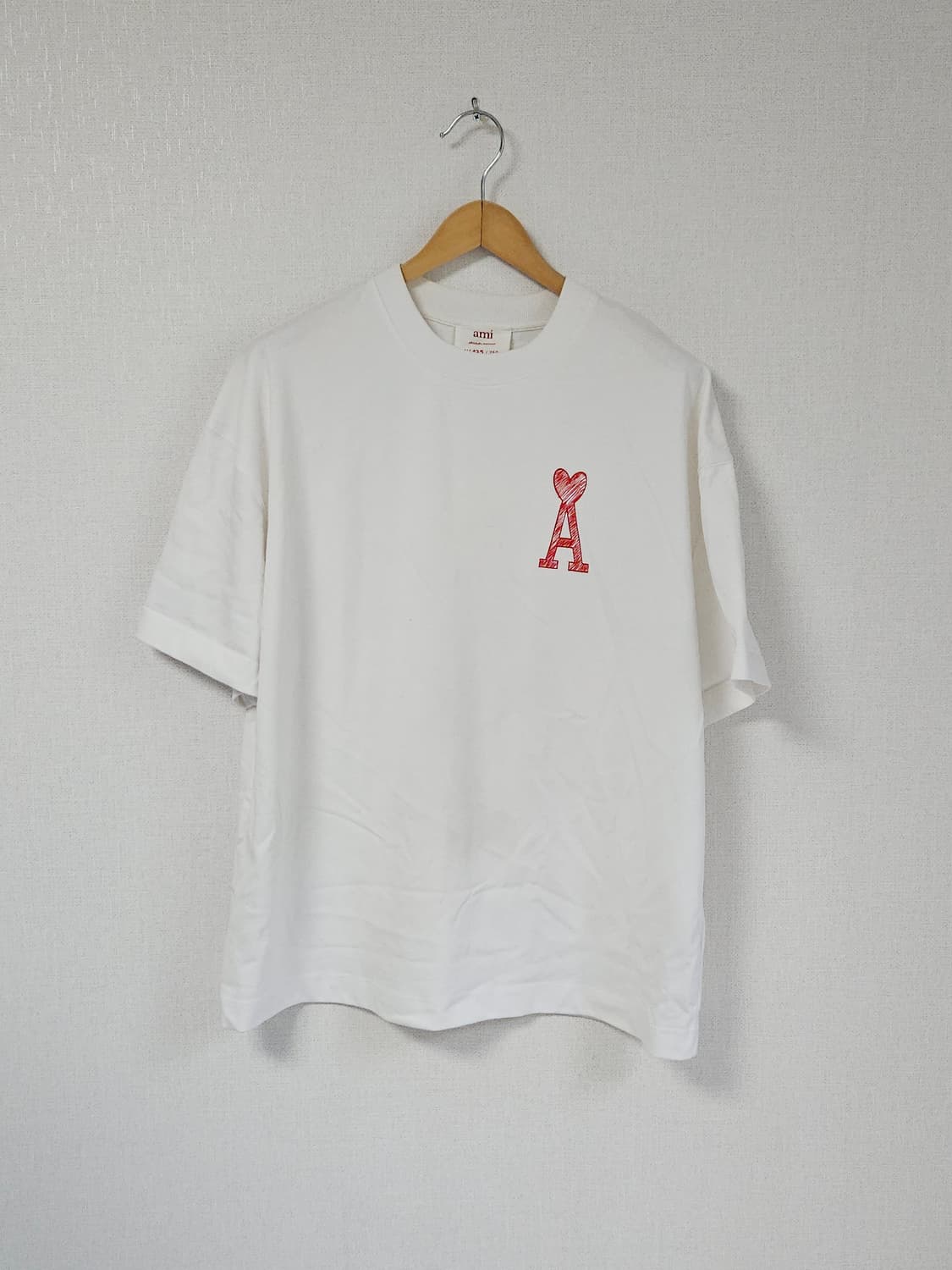 아미 AMI 케빈라이온스 정품 반팔 티셔츠 M (거의 새상품) 상품이미지1