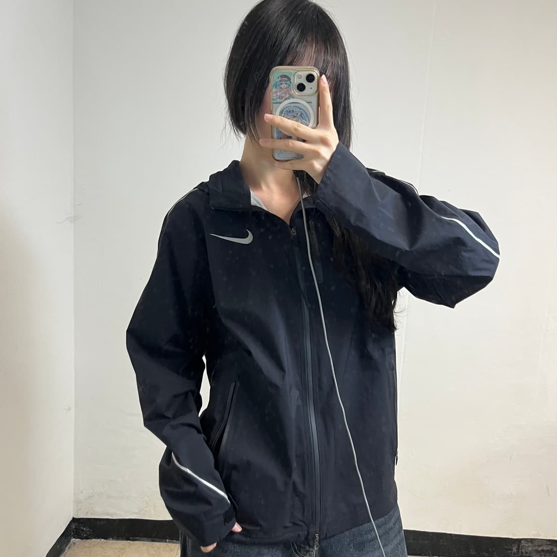 Nike Dri-FIT Taping Running Windbreaker 상품이미지2