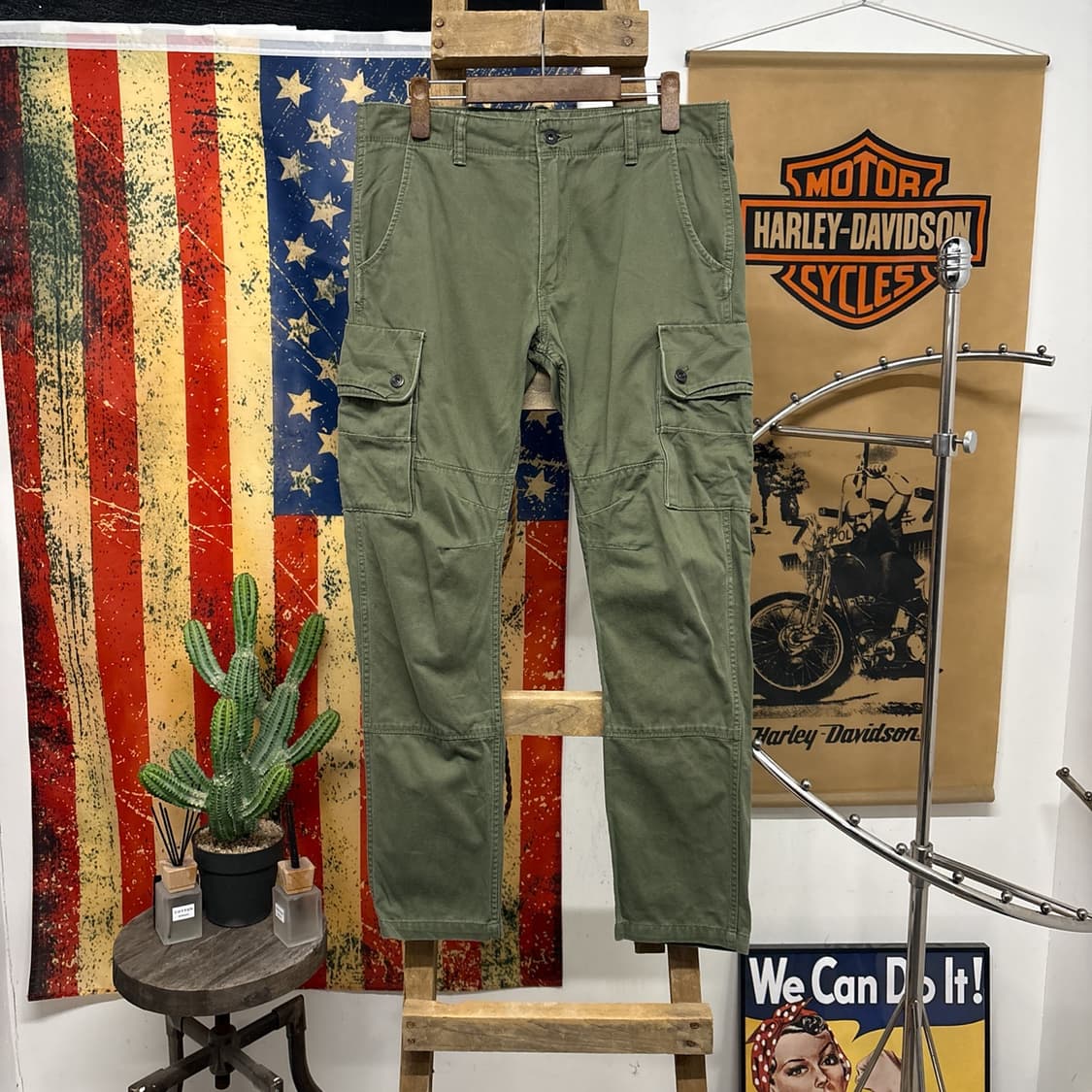 00s 리바이스 화이트탭 코튼트윌 빅포켓 카고팬츠 상품이미지1