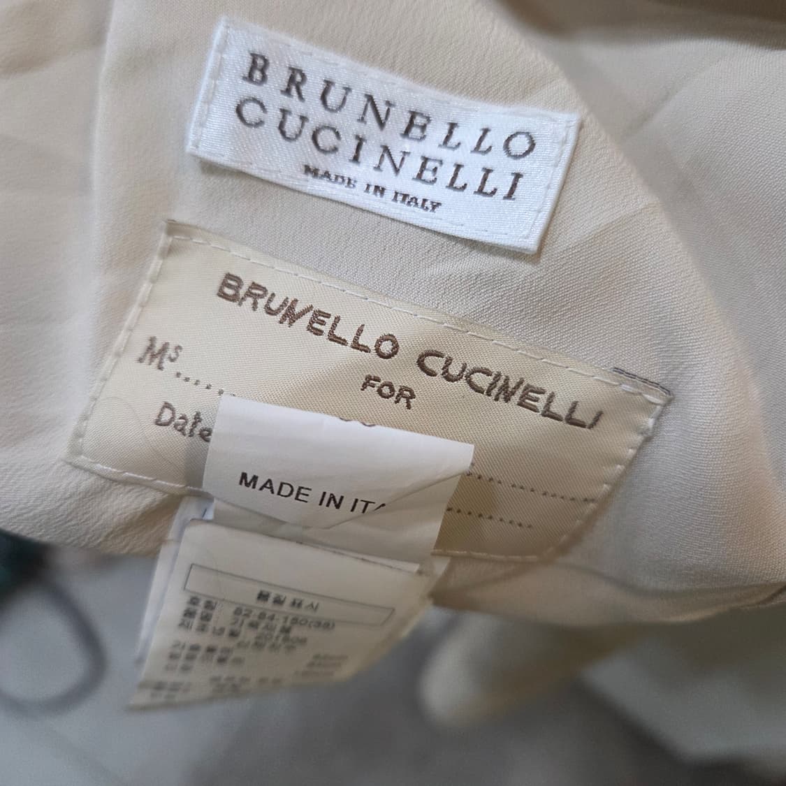 브루넬로 쿠치넬리 시어링 롱 무스탕 남,녀.공용 상품이미지7