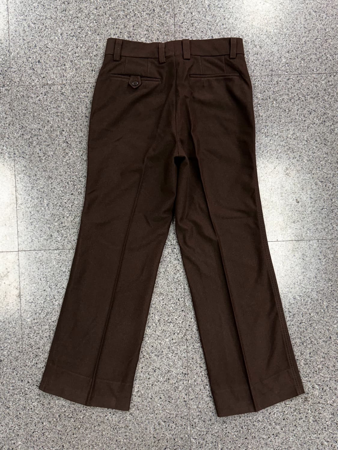 90s classic brown trousers 상품이미지3