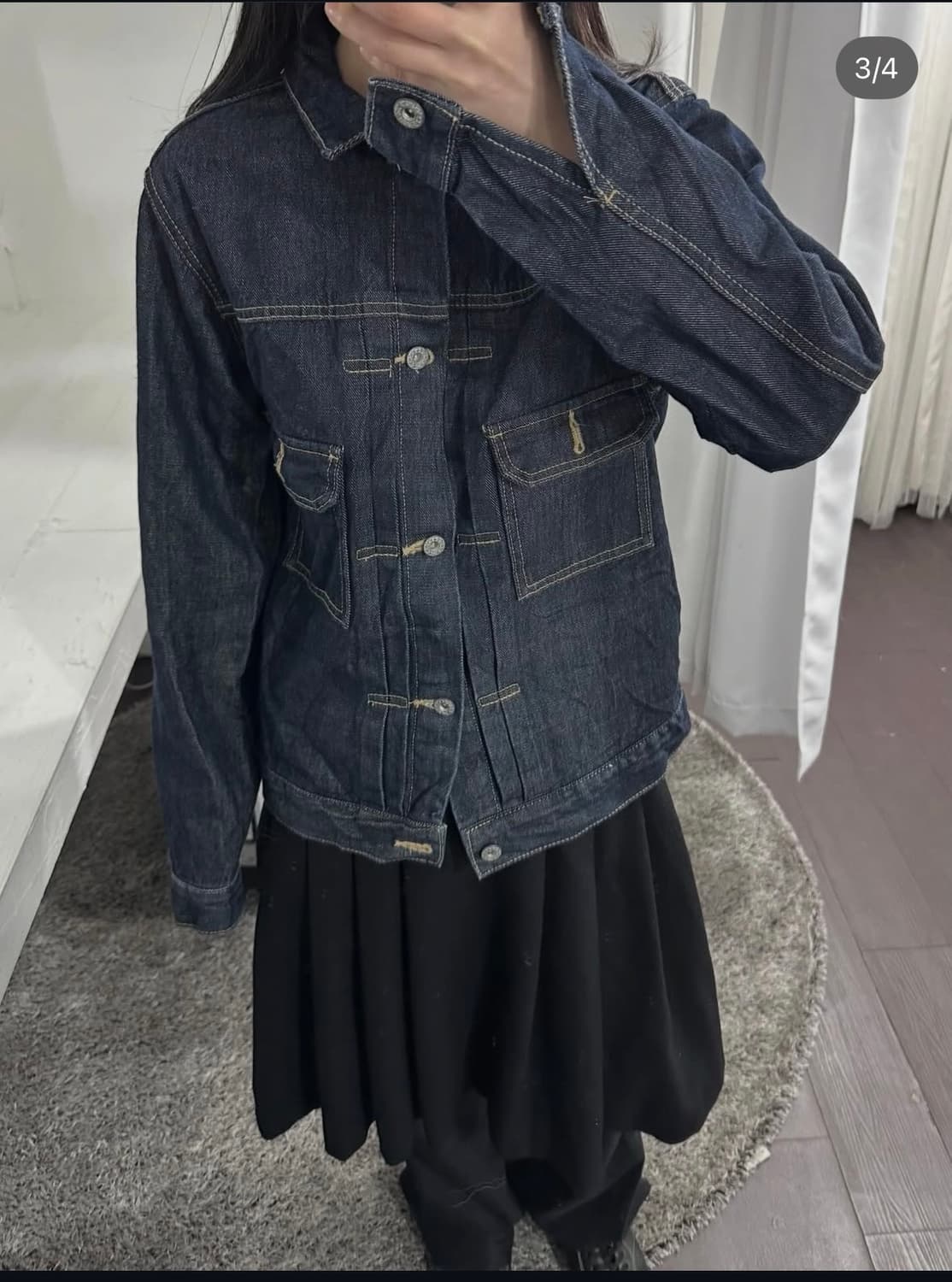 back number denim jacket 상품이미지3