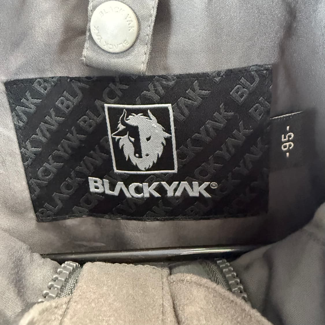 95) 블랙야크 고어텍스 바람막이 자켓 차콜 상품이미지3