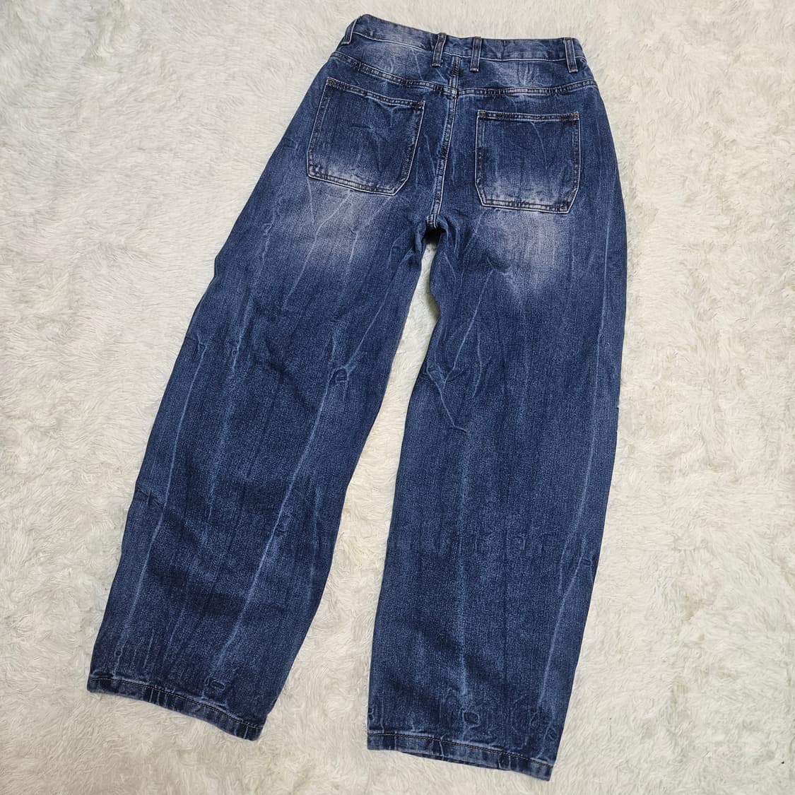 밀로아카이브 24ss 리플렉트 커브드 데님 팬츠 M size 상품이미지3