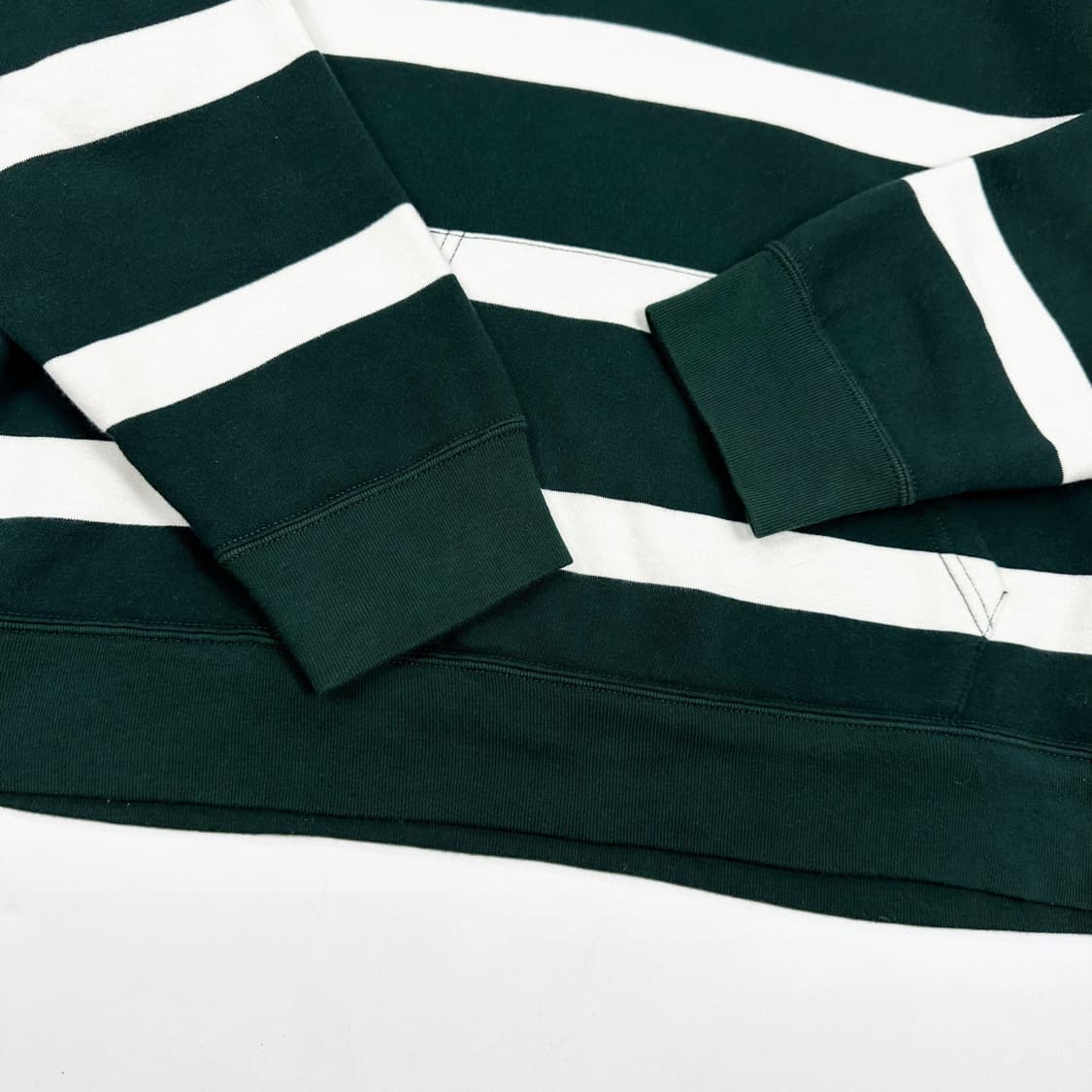 폴로 랄프로렌 포니 보이즈 스트라이프 럭비 후드티 (실측 M) 상품이미지5