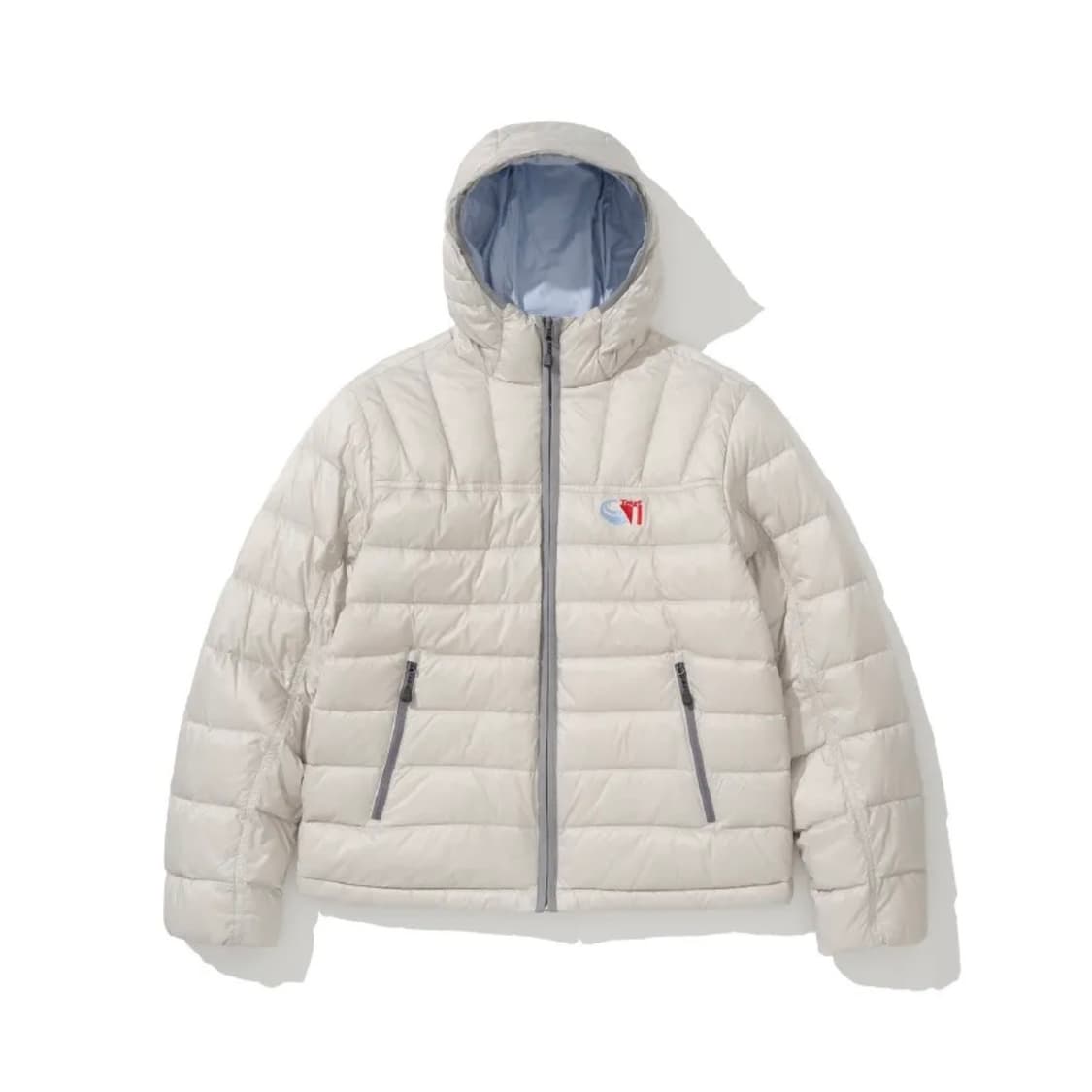 테켓 경량패딩 라이트그레이CT Lightweight Down Jacket 상품이미지1
