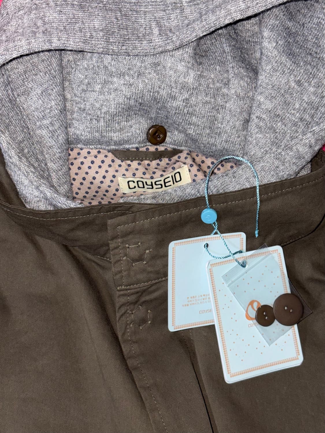 코이세이오 야상 카키 상품이미지2