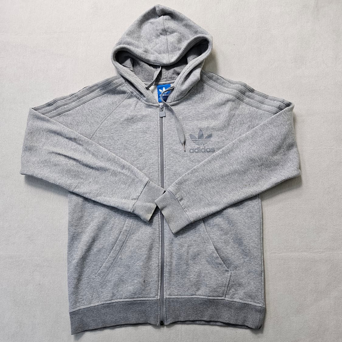 105 아디다스 그레이 후드집업 0305Y 상품이미지1