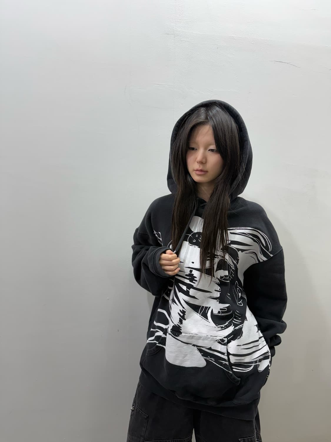 준 이나가와 아니메 아트워크 후드티 상품이미지8