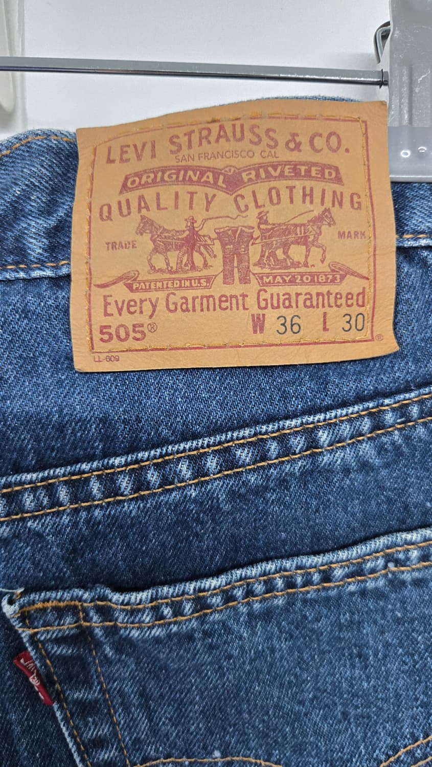 90s 리바이스 505 USA 상품이미지4