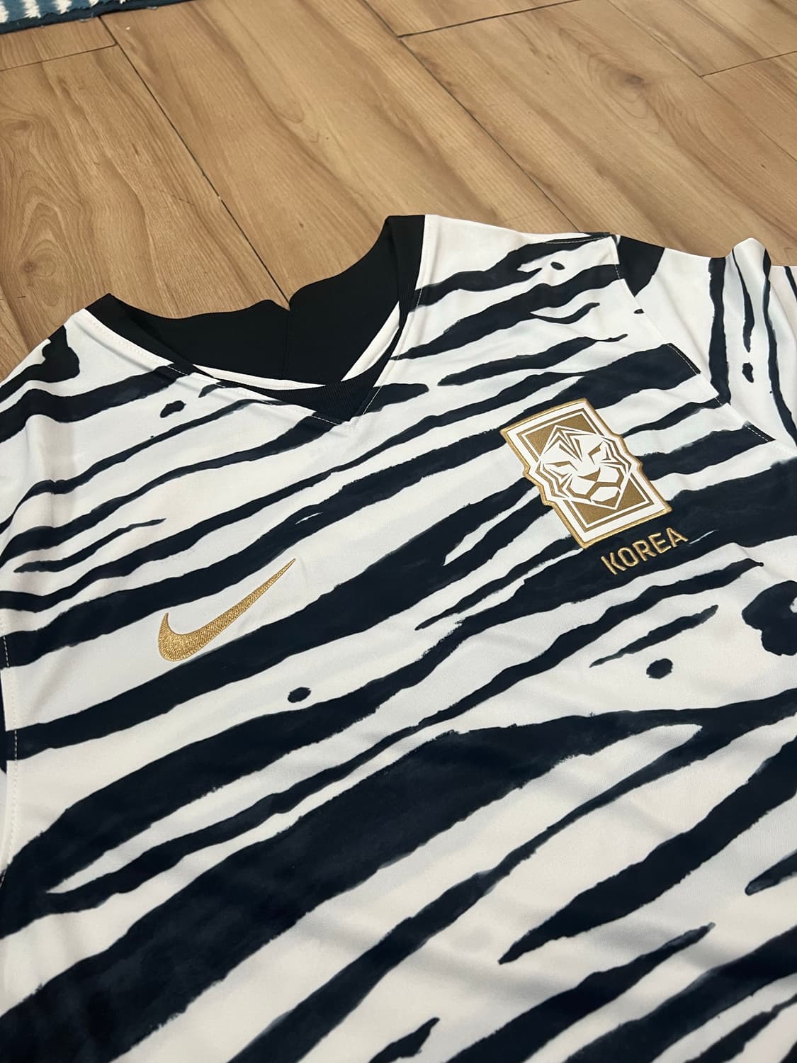 나이키 코리아 드라이핏 어웨이 숏슬리브 저지 지브라 / XL 상품이미지3