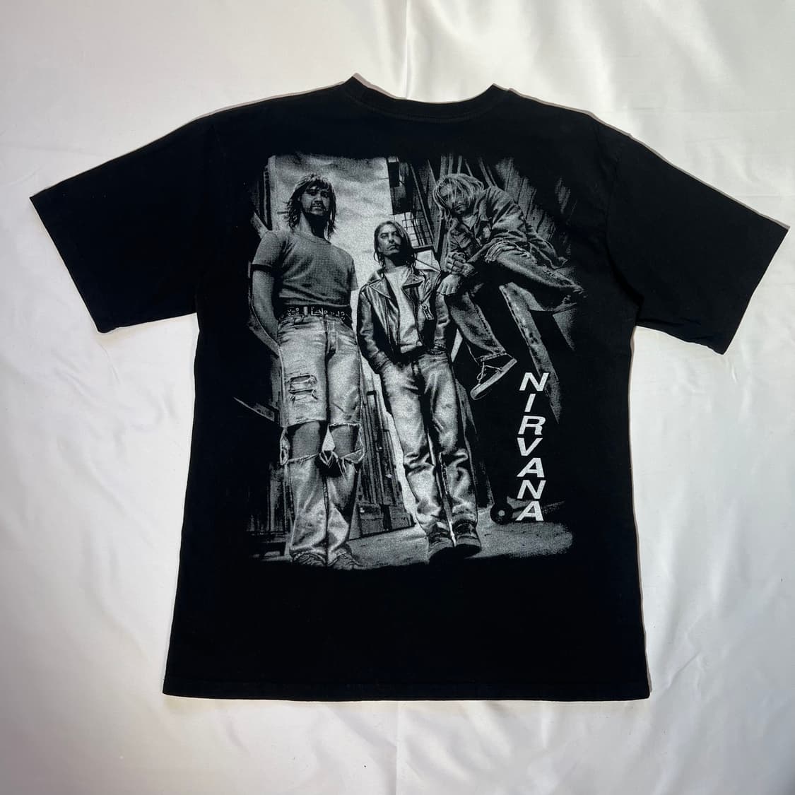 [XL]NIRVANA 너바나 빈티지 밴드티 상품이미지5