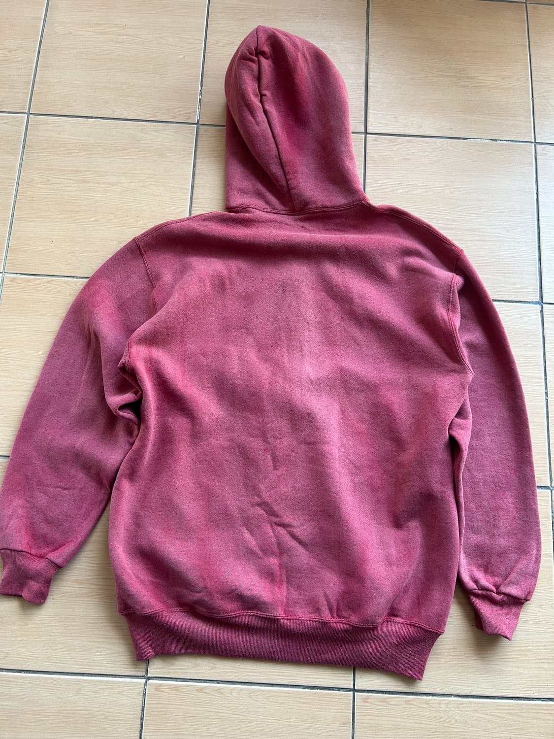 90‘s 러셀 페이드 후드집업 XL 상품이미지8