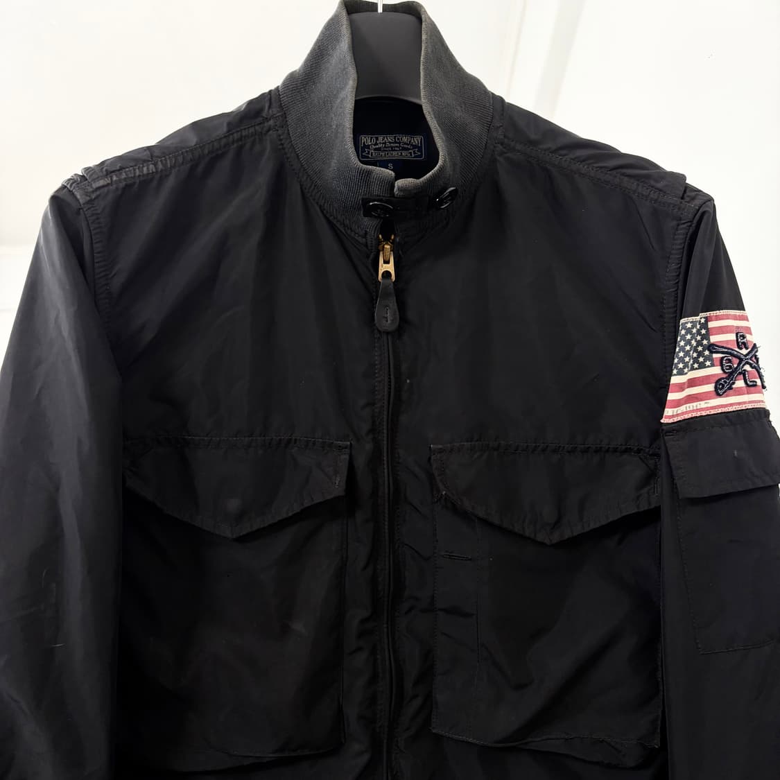 폴로 진스 G-8 성조기 플라이트 웹 자켓 상품이미지6