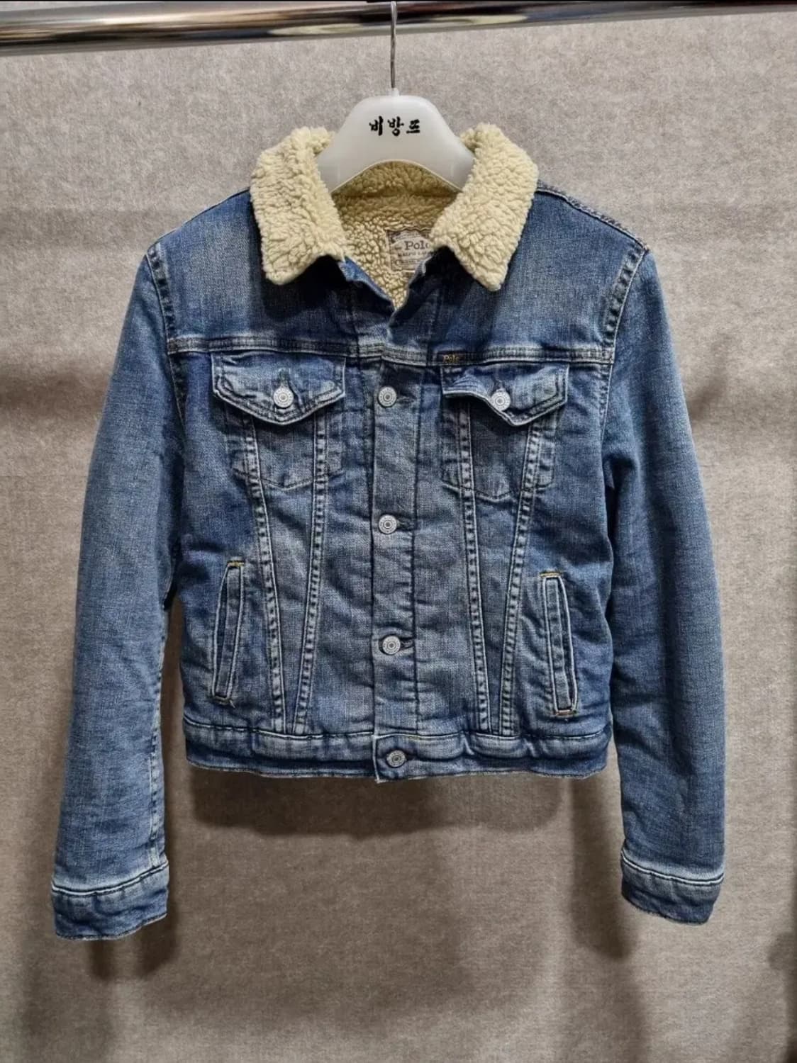 주니어 12~14 폴로 트러커 청자켓 상품이미지1