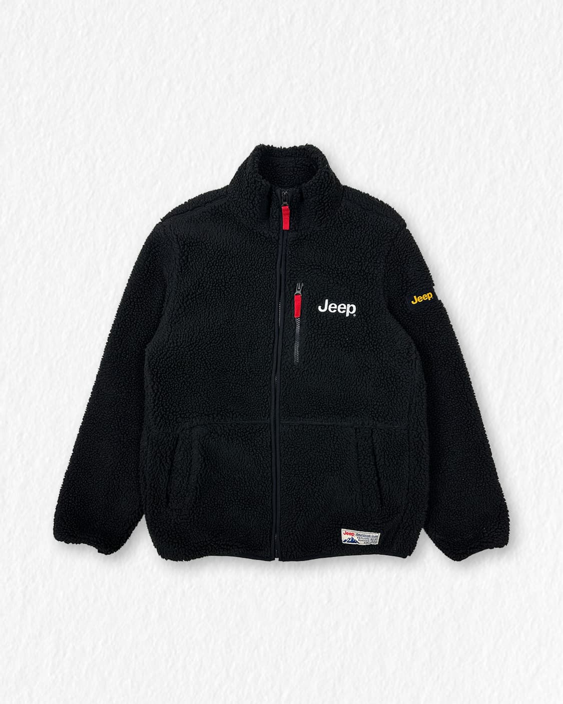 JEEP 뽀글이 자켓 블랙 상품이미지1