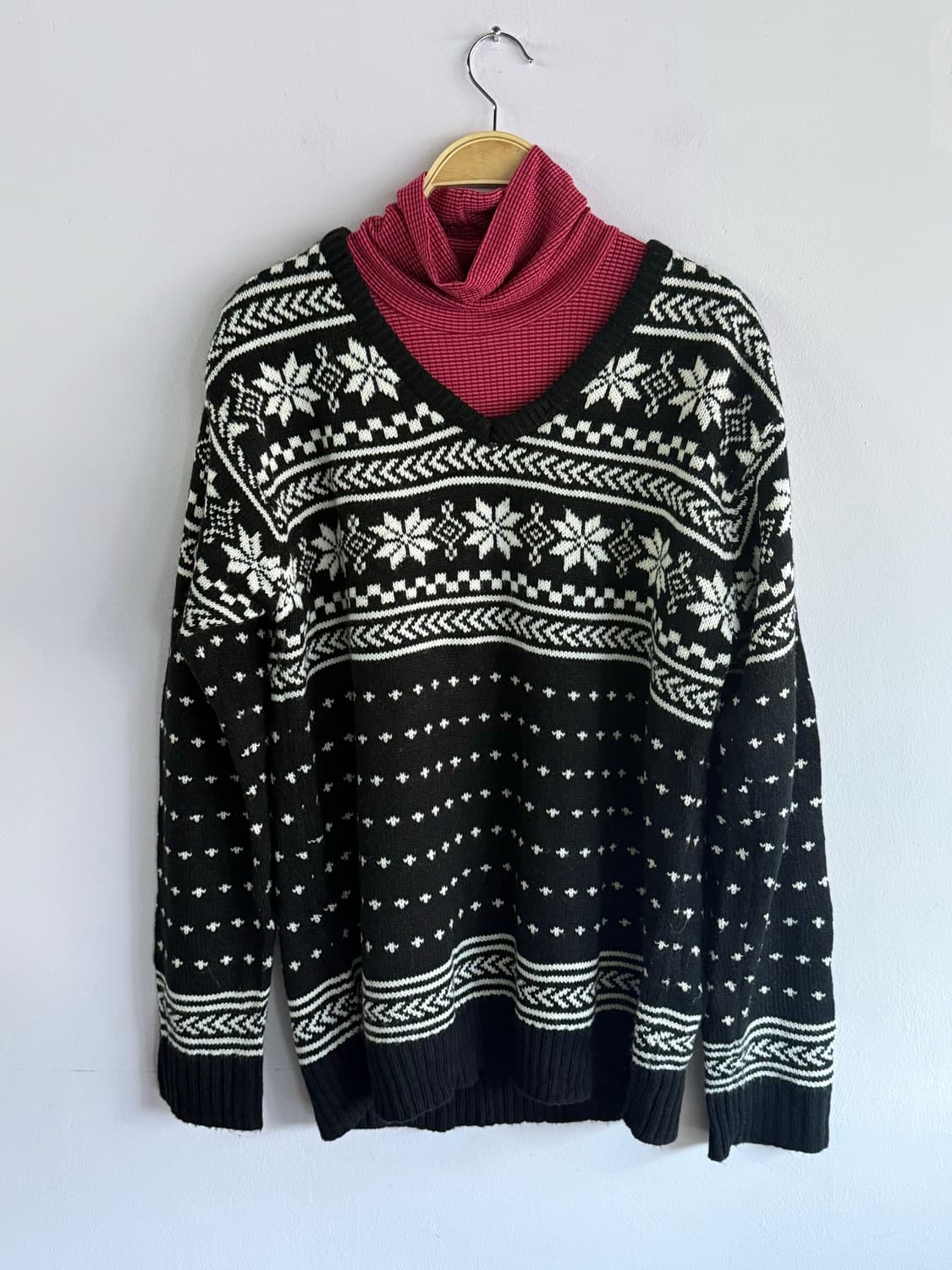 일본빈티지) 노르딕 아크릴니트 상품이미지5