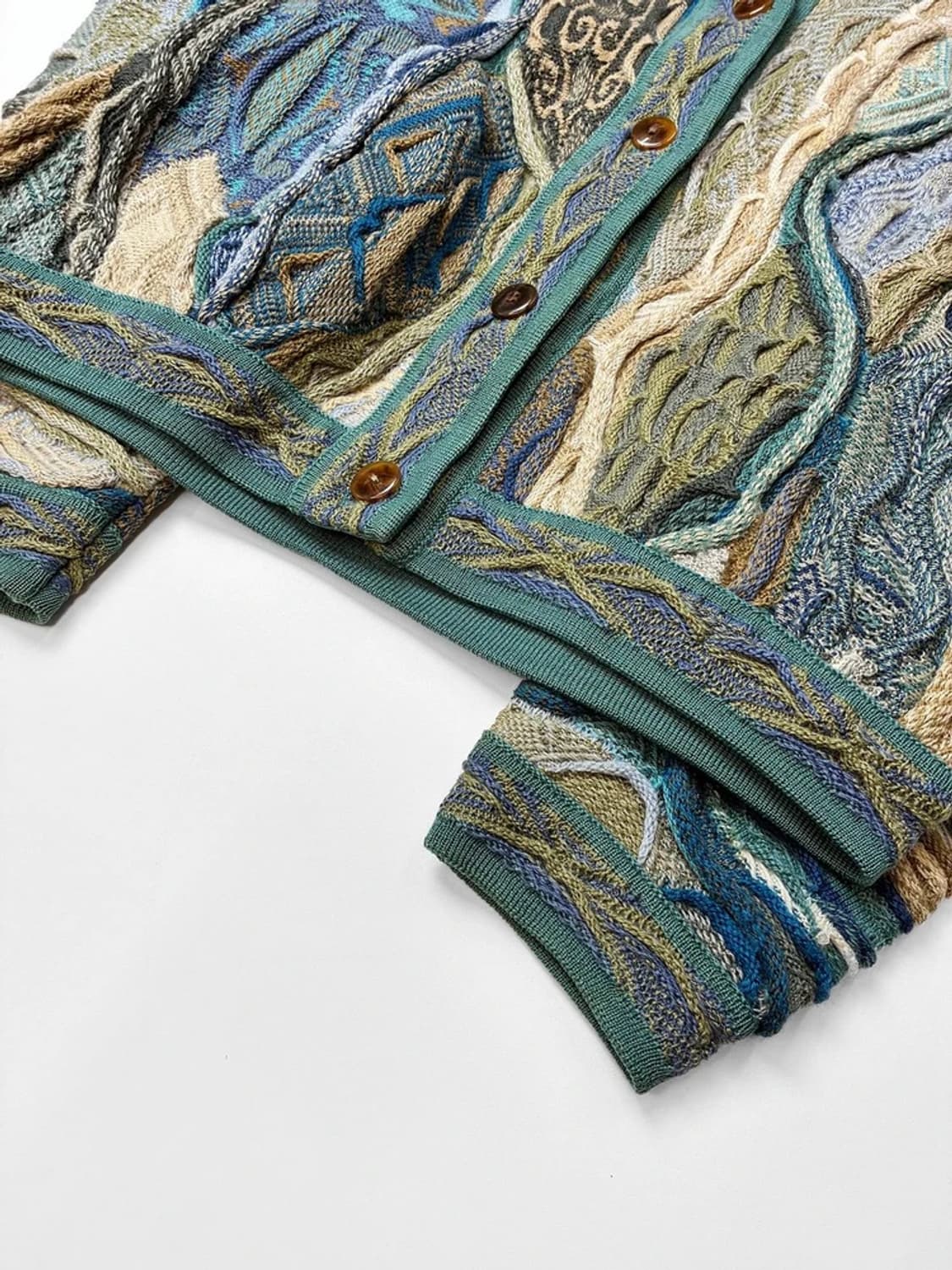 림노스 00s 3D 케이블 크롭 니트 가디건 PN5113 상품이미지3