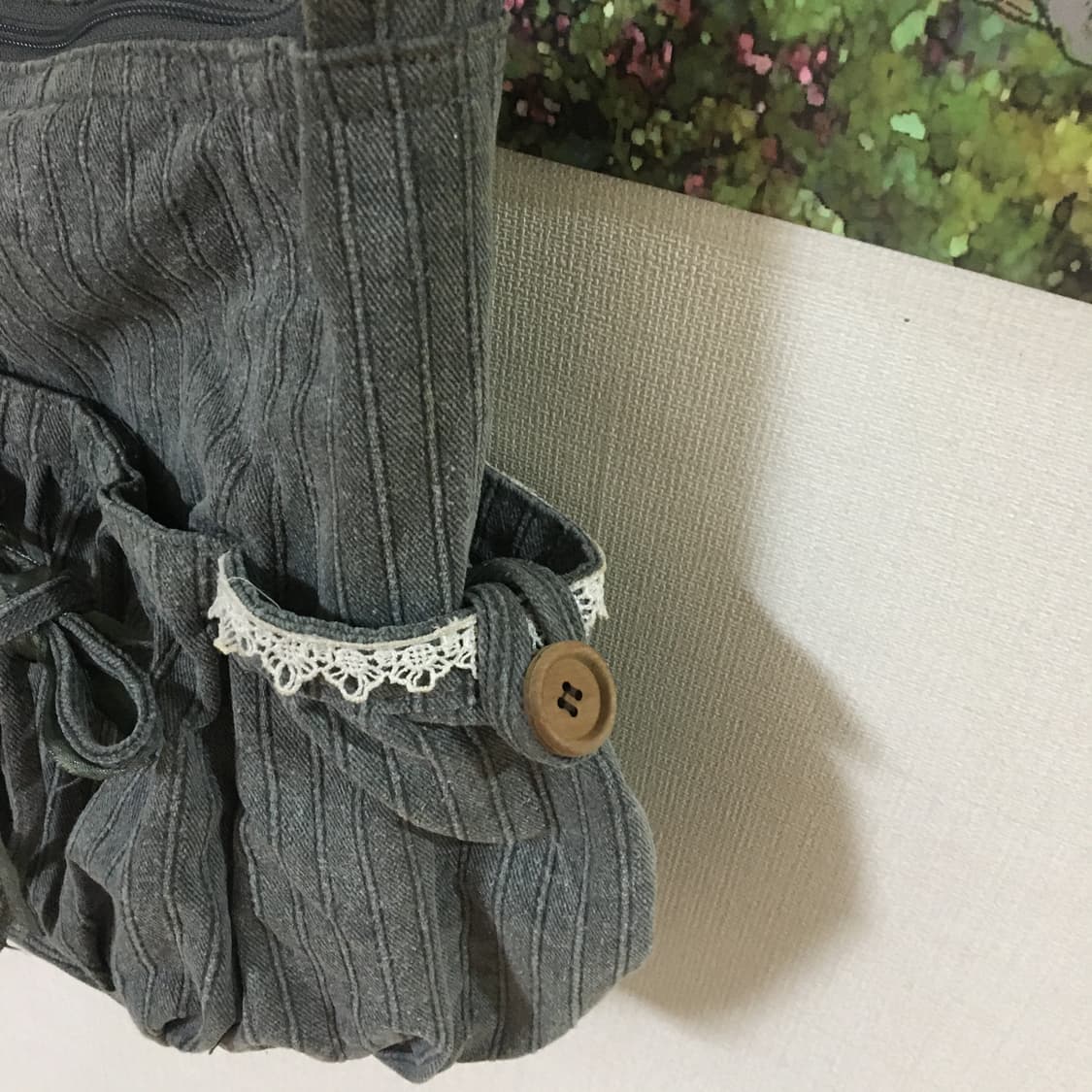 대대장 쿨톤 리본청그레이 모리크로스백 상품이미지4