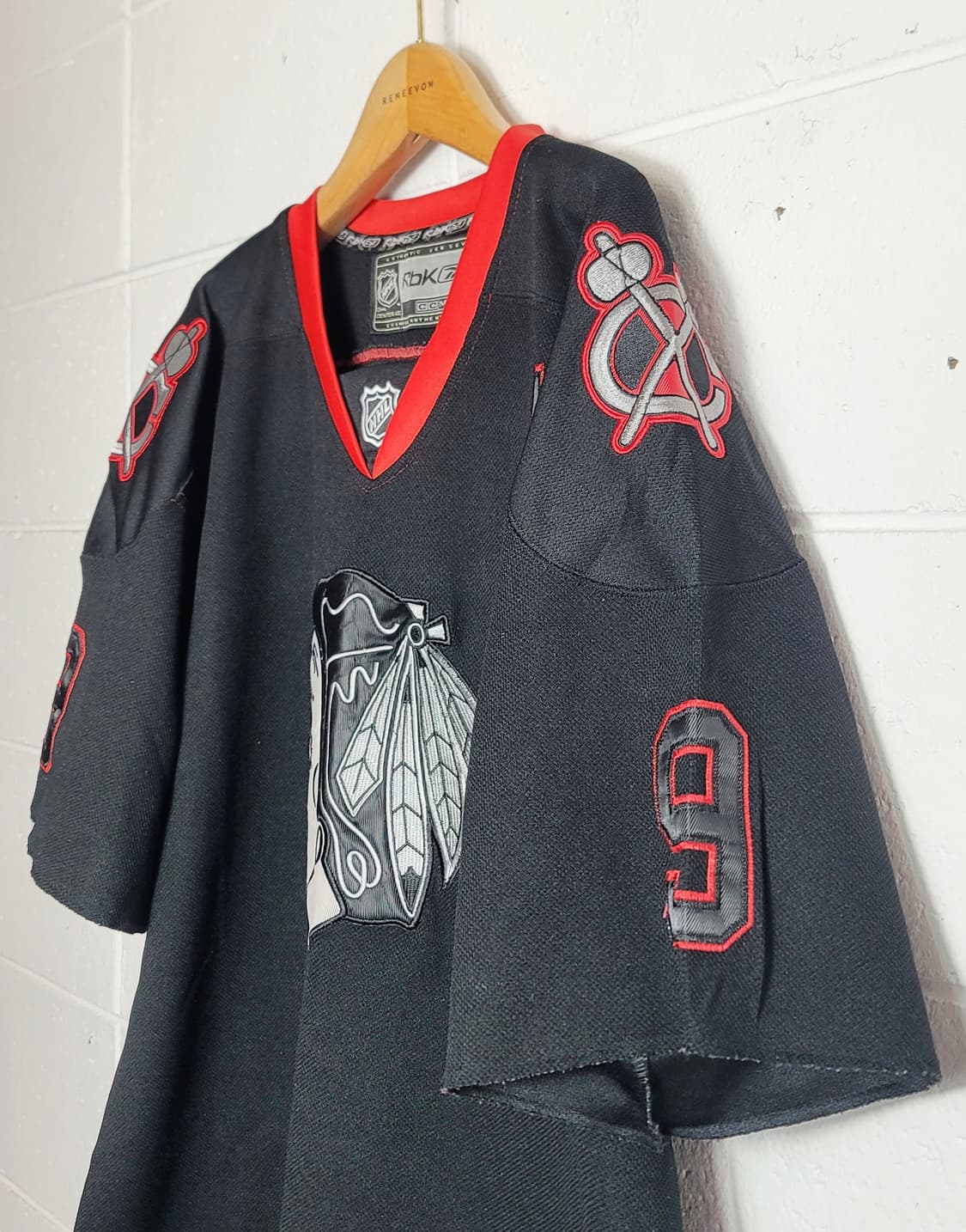 리복 x CCM NHL 시카고 블랙호크스 아이스하키져지(유니폼) 상품이미지7