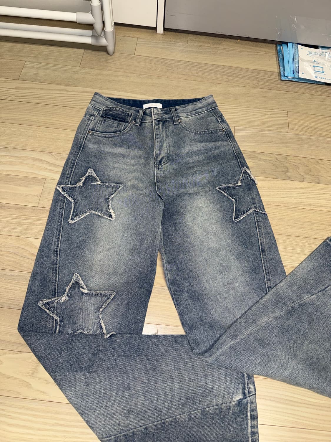 스타 데님 팬츠 상품이미지1