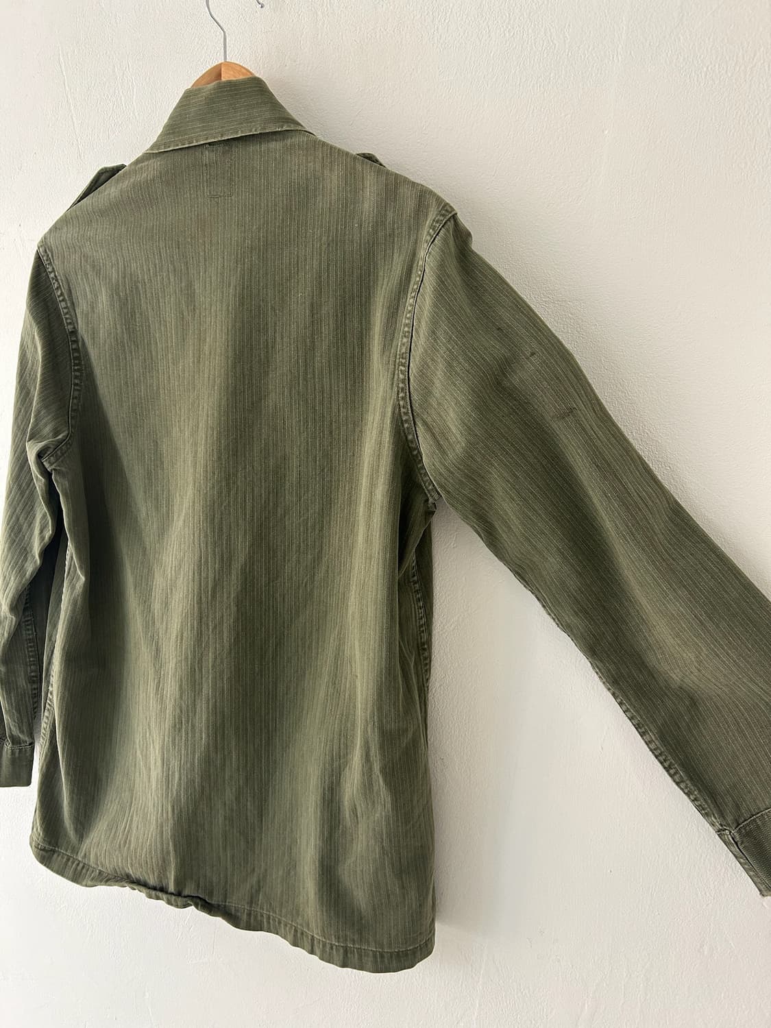 60's Dutch army hbt utility shirt 상품이미지8