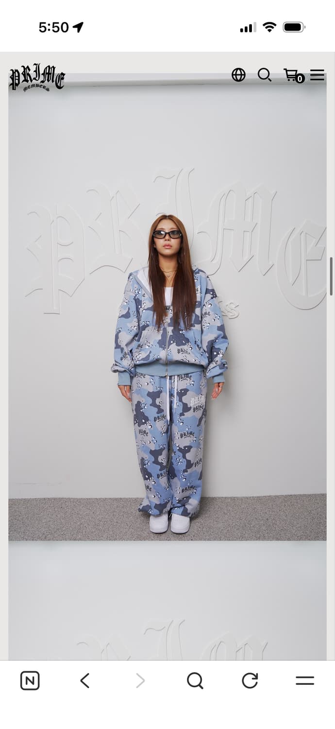 프라임멤버스 카모 셋업 상품이미지3