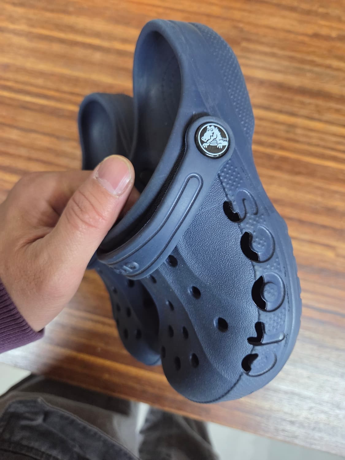 크록스 키즈 주니어 바야 클로그 네이비 c 13 190 상품이미지5