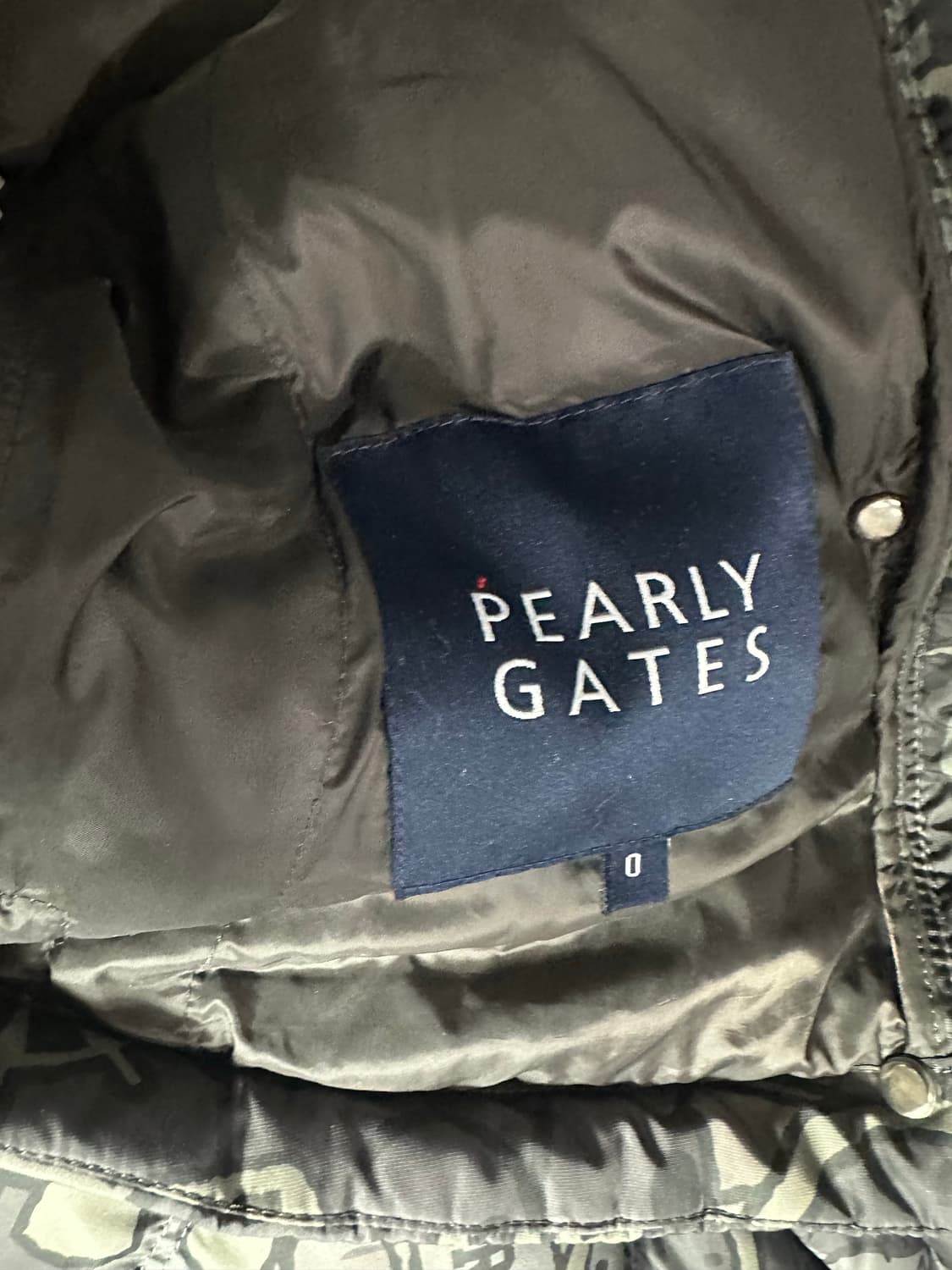 파리게이츠 오리털 패딩 (팔 탈부착) 상품이미지4