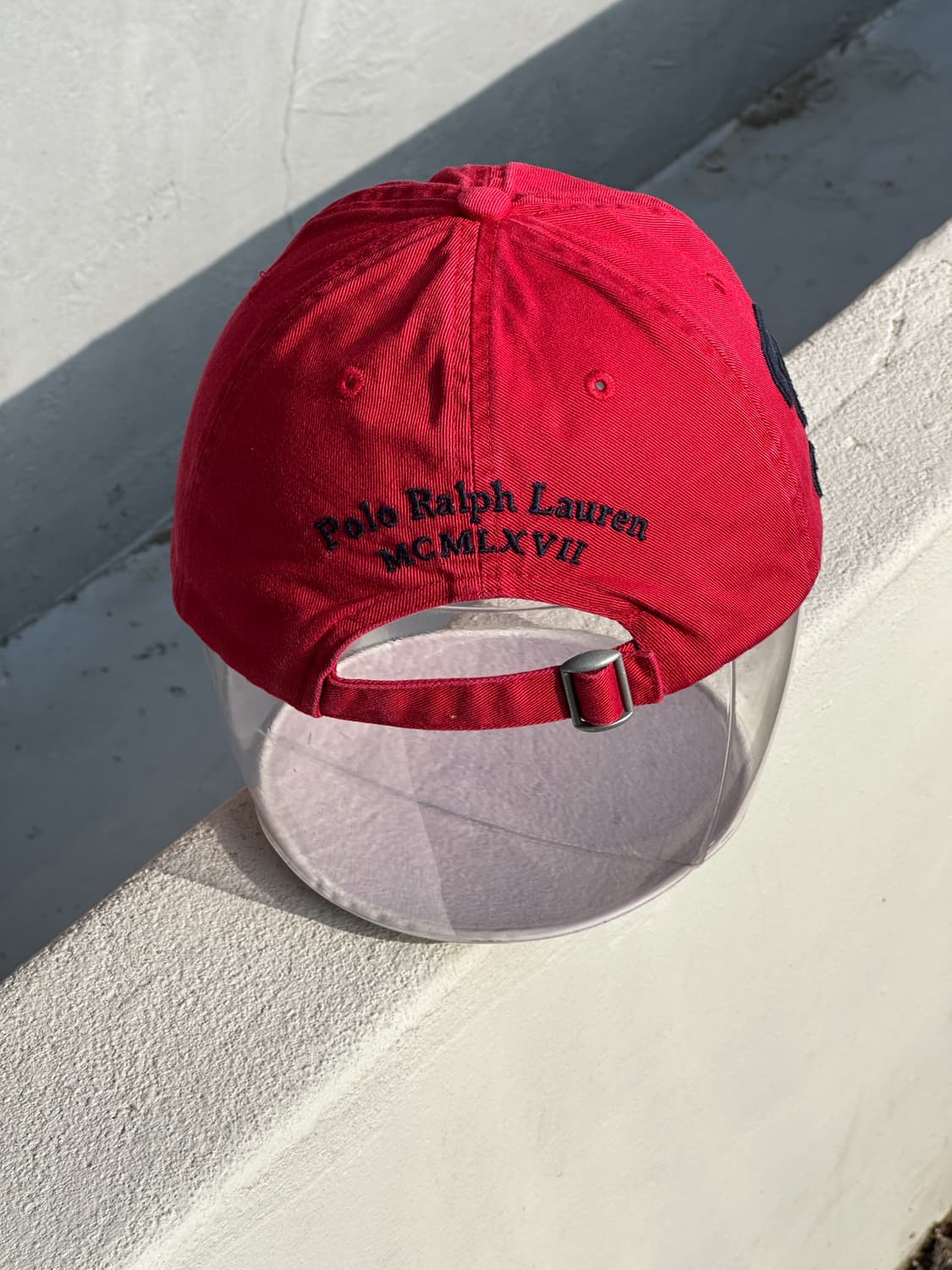 [S-M] 폴로 랄프로렌 빅포니 레드 볼캡 모자 상품이미지4
