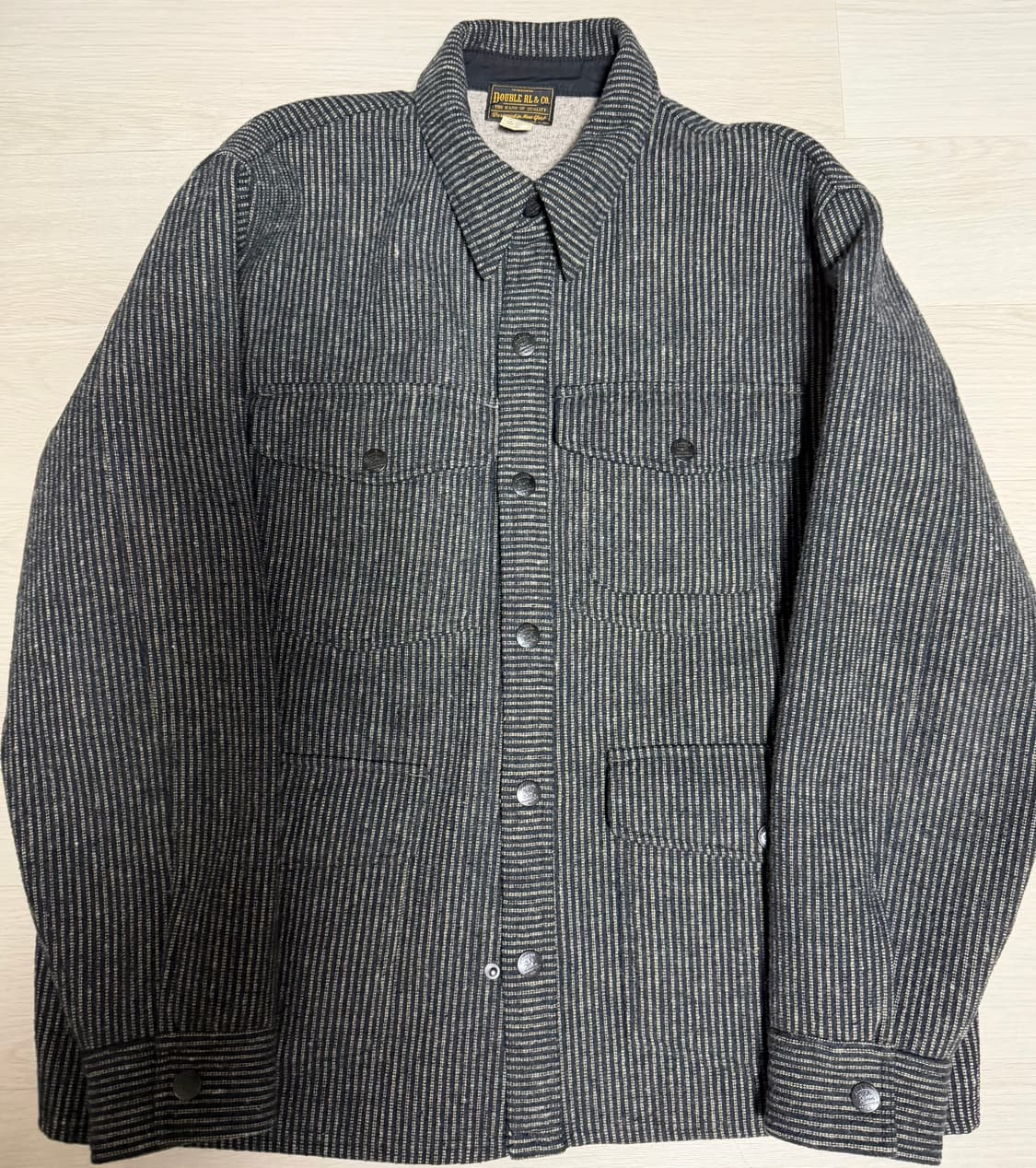 RRL 더블알엘 브라운스 비치 플리스 자켓 XL 상품이미지3