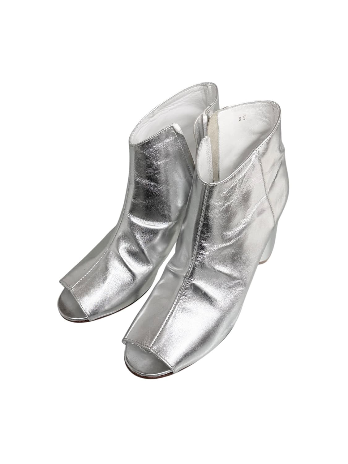 준야 와타나베 실버 레더 부츠 상품이미지2