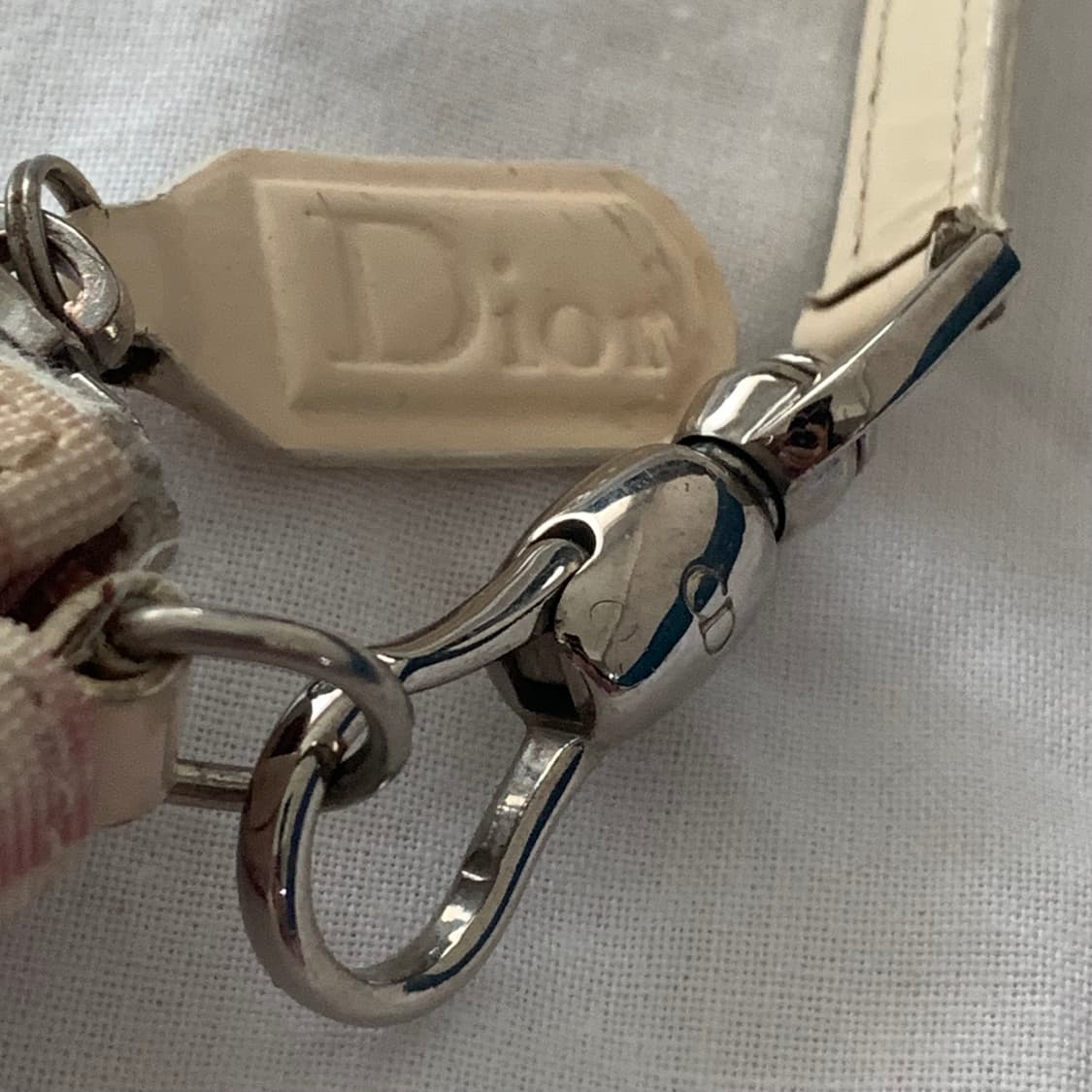 디올 오블리크 핑크 새들백 상품이미지2