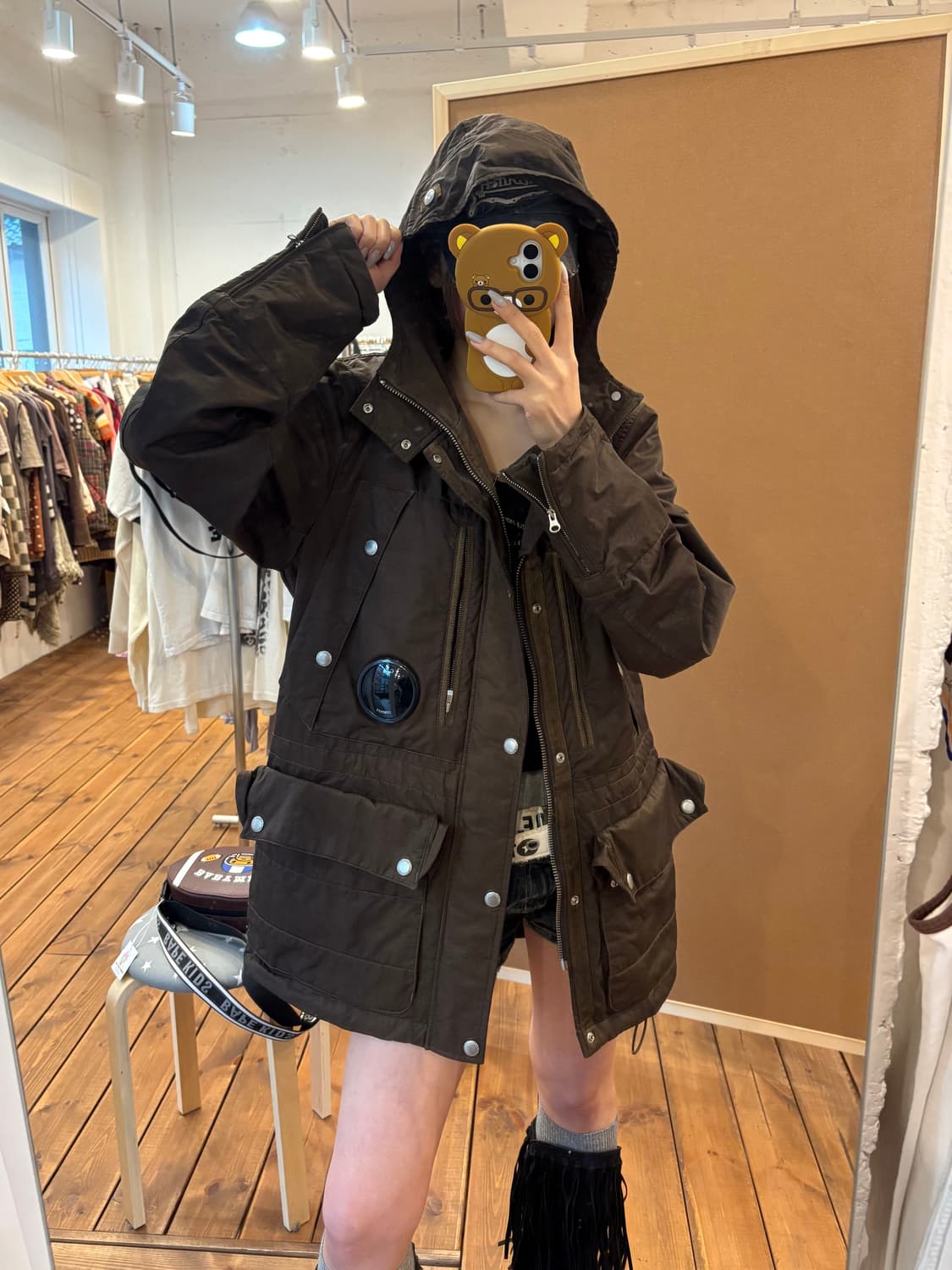 Cp company 브라운 야상자켓 상품이미지8