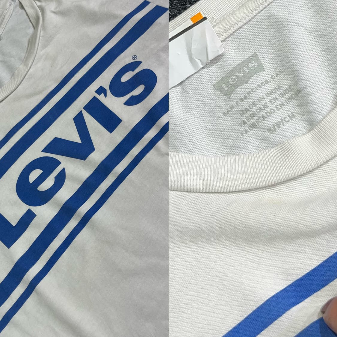 Levi’s ivory T-shirts 상품이미지5