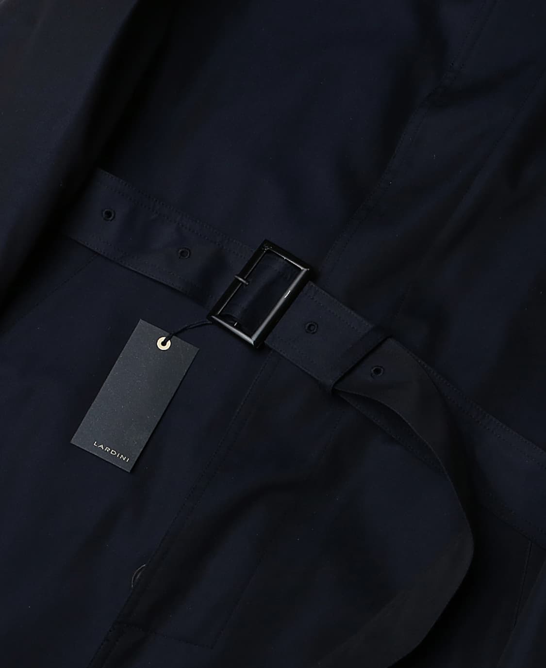 라르디니 [Lardini] 네이비 코튼 스탠다드 이탈리아 트렌치코트 상품이미지3