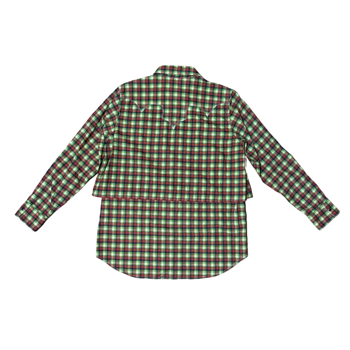 TOGA PULLA  CHECK PRINT WESTERN SHIRT 상품이미지2