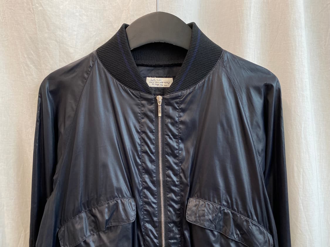 블랙 나일론 집업자켓(S-M) 상품이미지4