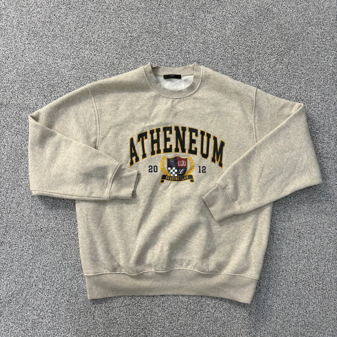 100 탑텐 기모 맨투맨 긴팔티 0304J 상품이미지1